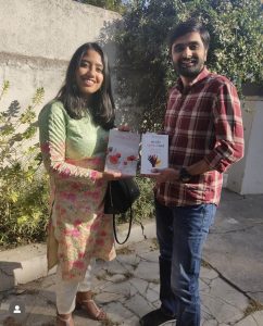 With Author Stuti Changle